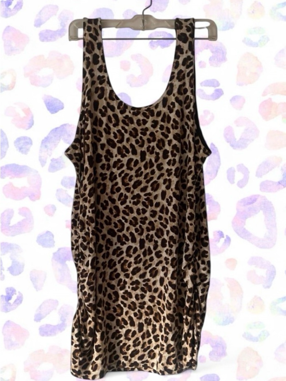 Torrid Size 3 Leopard Print Scoop Neck Tank Top - NWOT Like New